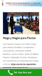 Mobile Screenshot of magiaydanza.com